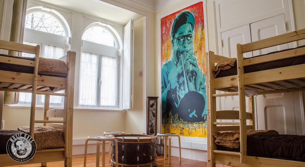 Music Hall Lisbon Hostel Cameră foto